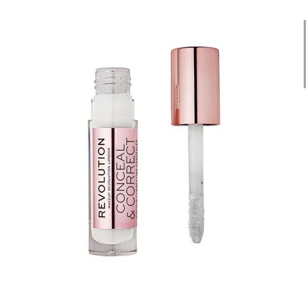 Revolutionβ Conceal & Correct Liquid Color Correcting Concealer White C0 0.14oz